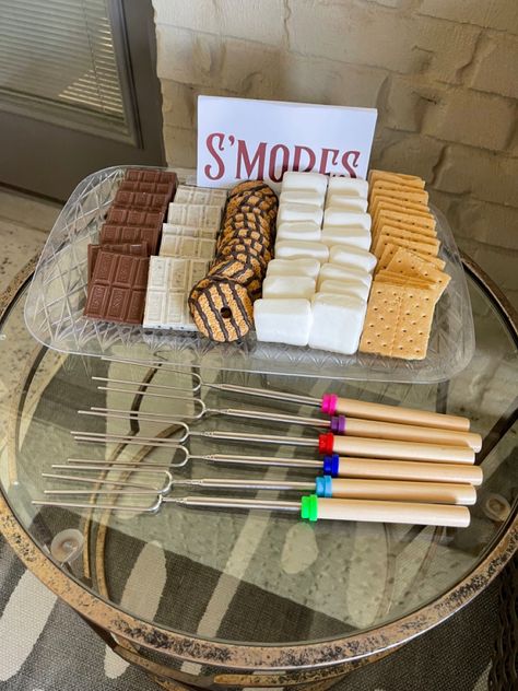 S’mores Smores Bday Party, Smore Themed Party, S’mores Party Theme, It's S'more Fun To Be One, Smores Birthday Party Decorations, S’more 1st Birthday, Smores First Birthday, It’s Smore Fun Being One, Smore Birthday Party Ideas