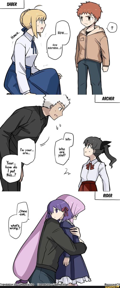 Fgo Babylonia, Saber X Shirou, Fate Archer, Type Moon Anime, Fate Characters, Shirou Emiya, Fate Stay Night Series, Fate Servants, Fate Stay Night Anime