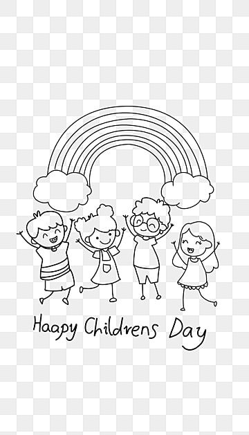 children clipart,clipart black and white,children's day,child,line drawing,graffiti,stick figure,children,line draft,six one Children's Day Drawing Ideas, Children's Day Drawing, Drawings Of Children, Children's Day Craft, Rainbow Color Background, Children Clipart, Wing Drawing, Drawing Graffiti, Child Drawing