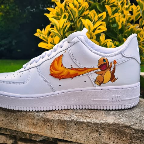 Pokemon Air Force 1 Custom Check more at https://danielcustoms.com/product/pokemon-air-force-1-custom-58/ Anime Air Force 1, Nike Custom, Custom Sneakers Diy, Customized Earrings, Shoe Painting, Background Animation, Diy Sneakers, Custom Shoes Diy, Custom Af1