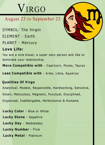 The love part im unsure if its true, but the rest? spot on, and color blue and white? :D thats the main colors on my Fursona! thats ironic lol Fakta Virgo, Virgo Dates, All About Virgo, Virgo Personality, Virgo Zodiac Sign, Virgo Girl, Virgo Traits, Virgo Love, Virgo Quotes