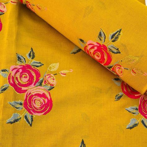 Glitter Block Print Lawn 2pcs || Mustard Rose Petal 😍😍 For order Visit website: snbboutique.com For more details DM💌 Us Cash on delivery available 💵 Dm at https://wa.me/923049263330 #unstitched #lawncollection #cloth #blockprinting #importedlawn #girls #universitygirls #trendyoutfits [Unstitched dress, Printed lawn, lawn 2pcs, Summer Collection, unstitch Summer, Girsl fashion, cotton 2pcs, girls style, hand painted, block print, premium lawn] Lawn Dresses, Block Print Saree, Print Saree, Lawn Dress, Girls Style, Visit Website, Printed Sarees, Rose Petals, Summer Collection