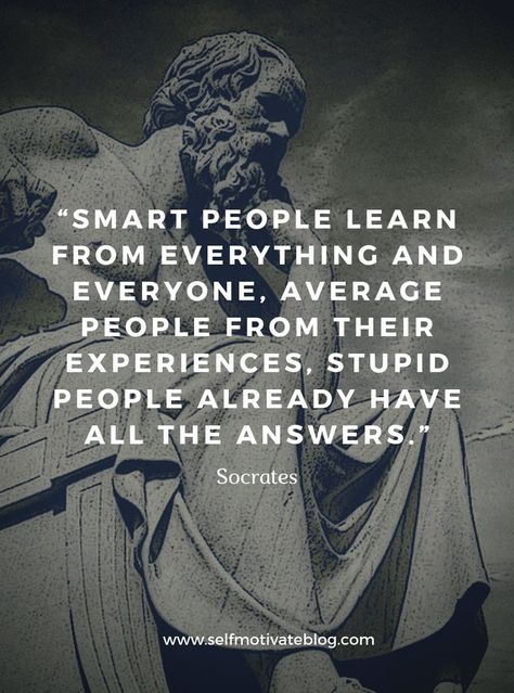 50 Famous Socrates Quotes on Wisdom, Life And Ethics - Self Motivate #PsychologyVideosTumblr | Socrates quotes, Philosophy quotes, Wise quotes Quotes On Wisdom, Socrates Quotes, Ayat Alkitab, Philosophical Quotes, Warrior Quotes, Socrates, Philosophy Quotes, Badass Quotes, Smart People