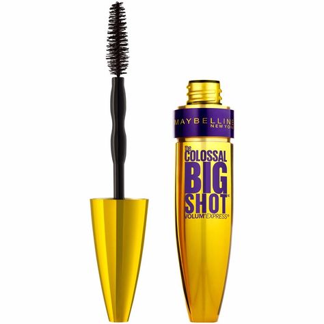 5 New Maybelline Makeup Products Every Drugstore-Lover Needs in 2017 Best Waterproof Mascara, Maybelline Colossal, Mascara Maybelline, Maybelline Mascara, Drugstore Mascara, Blackest Black, Volumizing Mascara, Maybelline Makeup, Mascara Brush