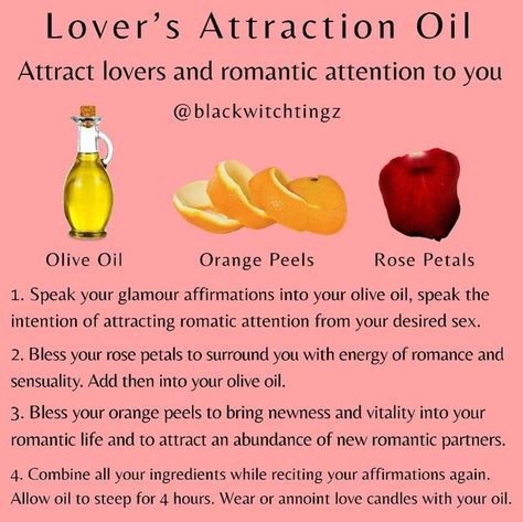 Love Attraction Spell, Magick Oil, Herbal Witch, Hoodoo Magic, Terrific Tuesday, Simmer Pot Recipes, Essential Oil Perfumes Recipes, Kitchen Witch Recipes, Love Attraction