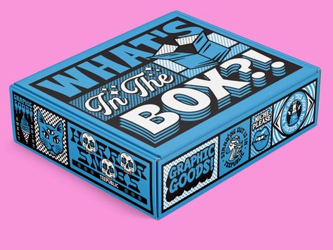 Teepublic Retention Box by Brethren Design Co on Dribbble Mailer Design, Design Kaos, Weekly Inspiration, Holiday Box, Creative Box, Branding Design Packaging, Mailer Box, Design Fields, 3d Studio