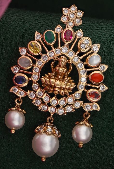 Latest Bridal Jewellery Designs 2024, Navarathan Pendant, Latest Navaratna Jewellery, Navaratna Pendants Gold, Navratan Necklace Gold, Navarathna Pendant, Navaratna Pendants, Navratna Pendant, Navaratna Necklace