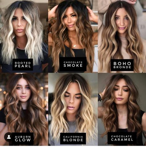 Hair Color Suggestions, Hair Color Trends For Brunettes, Haircut Trending, Fall Balayage, Spring Hair Color Trends, Brunette Hair With Highlights, Spring Hair, Hair Inspo Color, Hair Color Trends