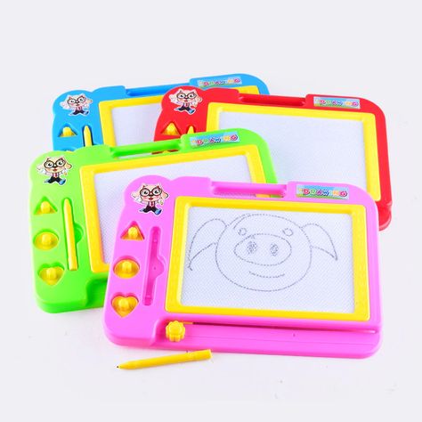 Smarter Shopping, Better Living! Aliexpress.com Magic Slate, Children Writing, Learn Writing, Pen Doodle, Magic Pen, Magnetic Drawing Board, Slate Art, Pen Doodles, Gifts For Toddlers