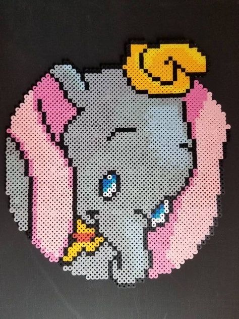 Hama Disney, Perler Beads Ideas, Perler Creations, Melty Bead Patterns, Pearl Beads Pattern, Art Perle, Hama Beads Design, Perler Bead Templates, Hama Bead