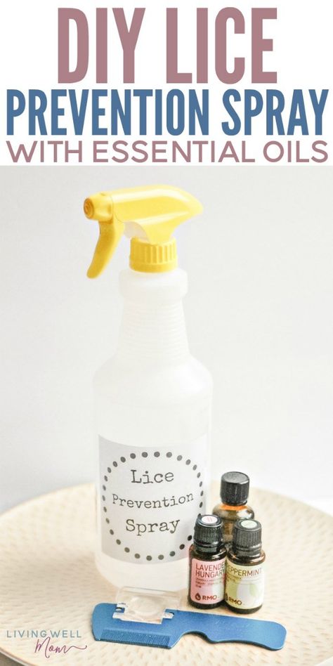 Lice Spray Essential Oils, Essential Oils For Lice, Lice Prevention Spray, Lice Spray, Lice Prevention, Essential Oil Spray, Diy Sprays, Diy Essential Oils, Essential Oils Rosemary