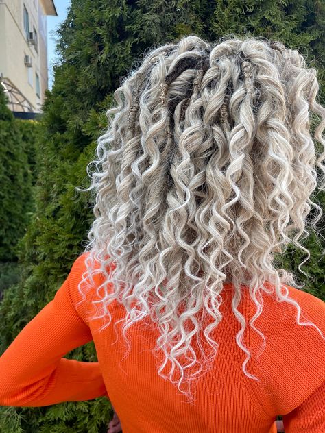 Curly Dreads Dreadlocks Wavy Blond Short Curly Dreadlocks Dreadlock Extensions Сold Blond Dreads Length 25 Cm Frizzy Dread Natural Curls - Etsy Blond Dreads, Synthetic Dreads Hairstyles, Dreads Short Hair, Curly Dreadlocks, Curly Dreads, Long Silver Hair, Blonde Dreads, Hair Extensions For Short Hair, Dreadlock Styles