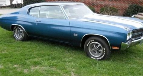 This 1970 Chevelle SS 396 is an original and immaculate survivor with 65,000 miles on the clock. You could park it in your driveway today. #Chevelle, #Chevrolet, #SS396 70 Chevelle Ss, 1970 Chevelle Ss, 1970 Chevrolet Chevelle, 70 Chevelle, 1970 Chevelle, Chevrolet Chevelle Ss, Automotive Engineering, Fuel Prices, Chevy Chevelle