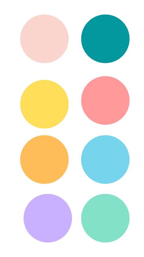 Groovy Color Pallete, Popsicle Color Palette, Summer Colour Scheme, Vsco Colors Palette, Bright Nursery Color Palette, Bright Color Pallete Aesthetic, Whimsical Color Palette Colour Schemes, Bright Summer Palette, Bright Pastel Colour Palette