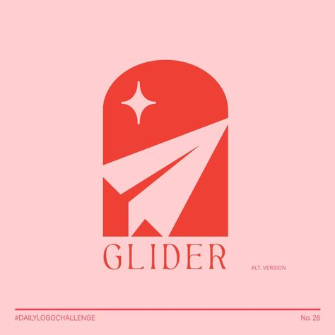 Day 26 of Logo Design Challenge - Glider The theme for the challenge is "Airplane" I created two versions using a paper airplane as an inspiration. Follow me for more: @fezthedesigner . Challenge yourself as well @dailylogochallenge #DailyLogoChallenge #LogoDesign #Day26 #airplanelogo #Art #GraphicDesign #dailylogo #logochallenge #logodesign #Branding #brand #brandingdesign #logomark #illustration #airplane #plane #planelogo #airplanelogo Paper Airplane Logo, Paper Plane Illustration, Plane Logo Design, Paper Airplane Illustration, Paper Plane Logo, Logo Design Challenge, Study Logo, Airplane Logo, Plane Logo