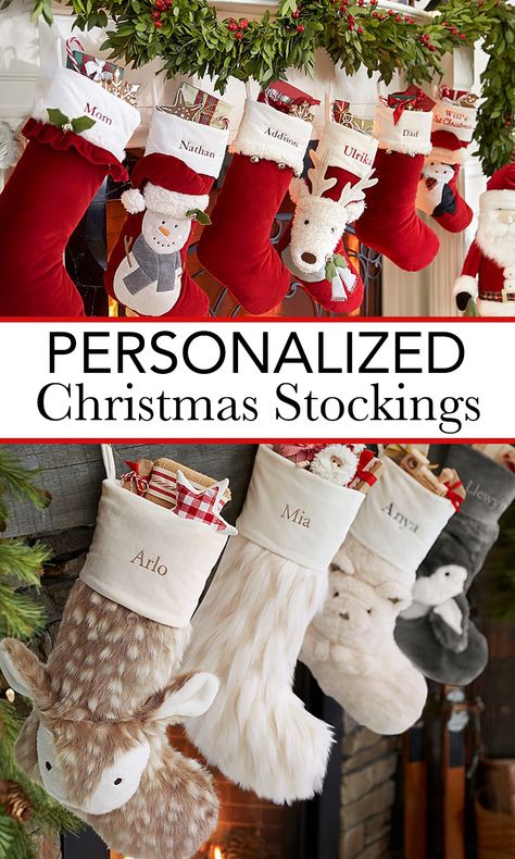 Get personalized Christmas stockings for the whole family. Personalize them with a monogram or a name. #christmas #christmasideas #christmasdecor #christmasdecorations #christmasstockings #personalized #holidaydecor Personalized Christmas Stockings Etsy, Family Stockings Christmas Personalized, Family Christmas Stockings Personalized, Monogram Stockings Christmas, Monogrammed Stockings Christmas, Matching Family Stockings Christmas, Family Christmas Stocking, Family Christmas Stockings Matching, Christmas Stocking Names