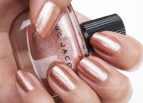 Marc Jacobs Nail Polish, Nail Laquer, Marc Jacobs Beauty, Shine Nails, It Goes On, Fancy Nails, Creative Nails, Look Book, Gold Polish