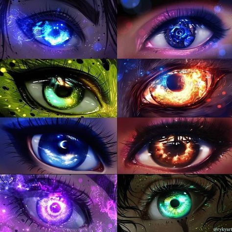 Eyes Artwork, Magic Eyes, Kraf Diy, Anime Eye Drawing, Dessin Adorable, Arte Fantasy, Magic Art, 판타지 아트, Anime Eyes