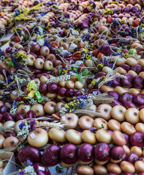 Swiss Traditions – Zibelemärit Bern’s Onion Market https://newinzurich.com/news/swiss-traditions-zibelemarit-berns-onion-market/ Photo by Carmen Sirboiu for NewInZurich Swiss Traditions, Market Photo, Food Stations, Swiss Design, Design Week, Bern, Red Peppercorn, Onions, Switzerland