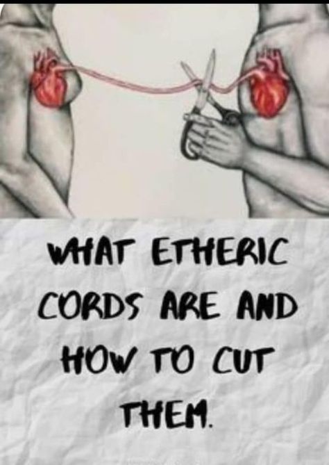 The Collective Spiritual Consciousness | WHAT ETHERIC CORDS ARE AND HOW TO CUT THEM | Facebook Energetic Cords, Pranic Healing, Energy Healing Reiki, Healing Spirituality, Energy Healing Spirituality, Chakra Meditation, Energy Work, Witchy Woman, Mental And Emotional Health