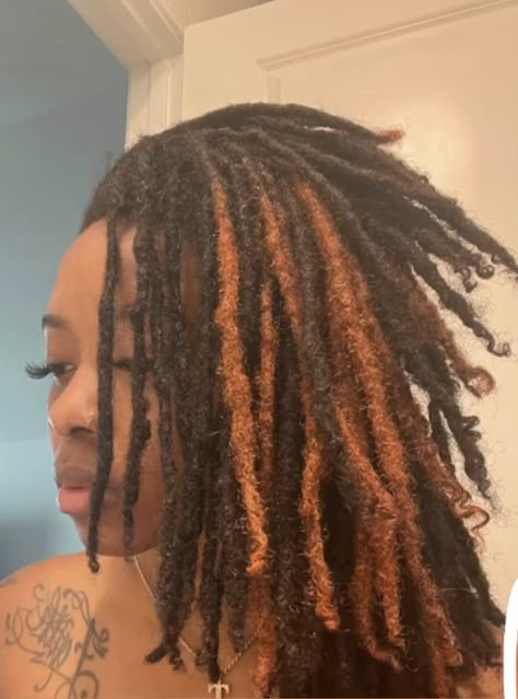 Light Brown Locs, Honey Brown Locs, Blonde Peekaboo, Brown Locs, Locs Extensions, Beautiful Dreadlocks, Short Locs Hairstyles, Natural Hair Wigs, Dreadlock Styles