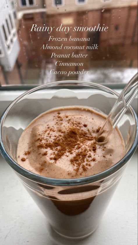 Healthy Smoothie Ingredients, Blood Work, Butter Cinnamon, Smoothie Drink Recipes, Healthy Drinks Smoothies, Healthy Food Motivation, Healthy Sweets Recipes, Smoothie Ingredients, Healthy Smoothie