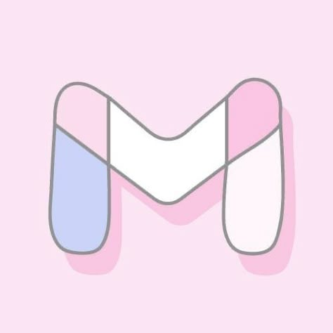 Pink Gmail Icon, Gmail Icon, Icon Rosa, Sanrio Phone, Ios Inspiration, Ipad Setup, Pastel Phone, Kawaii App, Android Icons