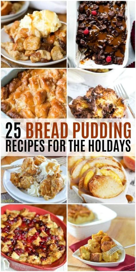 Recipes For Bread Pudding, Bread Pudding Recipes, Bread Pudding Dessert, Croissant Bread Pudding, Recipes For Bread, Best Bread Pudding Recipe, Christmas Pudding Recipes, Puding Roti, Old Fashioned Bread Pudding