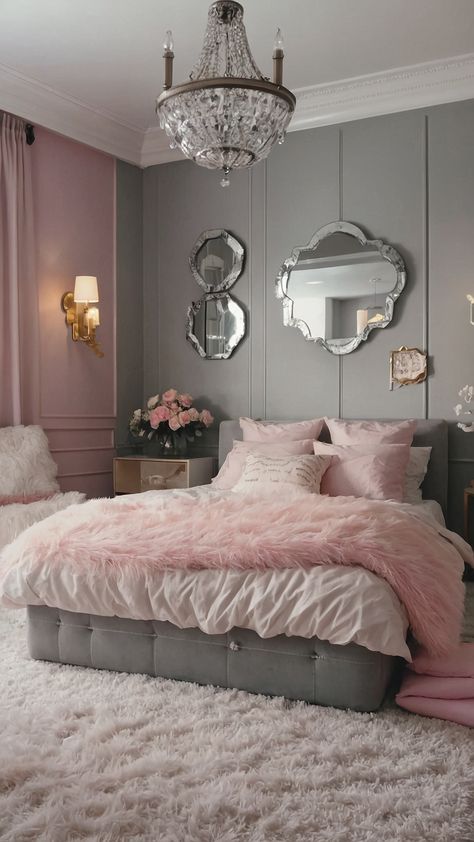 Discover the ultimate guide to designing a girly room for teens women and cute small kids Explore pink teen pink kids pink simple teens aesthetic dark purple and blue decor ideas for a dreamy space Dreamy Space, Paris Rooms, Purple Bedrooms, Pink Bedrooms, Grey Room, Grey Bedroom, Girly Room, Small Kids, Little Cabin