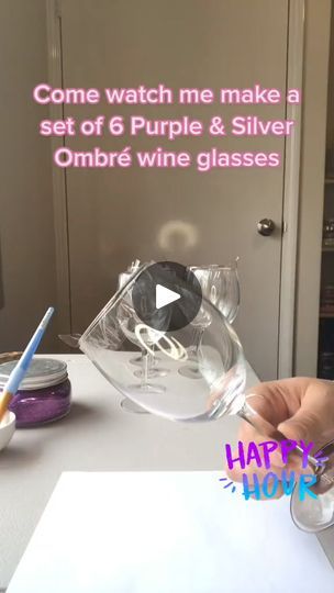 11K views · 170 reactions | #happyhour #turorial #DIY #craftingeek #craft #glitter #wine #wine #wino #glittermix #art #fyp #crafty #watchthis #learntok #craftwithme #rainyday #✨� #asmnsounds #satisfyingvideos #satifying #satisfaction #fyp #reels #adsonreels #viral #reelsfb #OMG | Glass That Glitters | Glass That Glitters · Original audio Acrylic Pour Wine Glasses, Valentines Day Wine Glasses Diy, How To Decorate Wine Glasses, Sharpie Wine Glasses Diy, Diy Wine Glass Decorating, Sharpie Wine Glasses, Diy Glitter Wine Glasses, Wine Glass Decorating Ideas, Wine Glass Crafts Diy