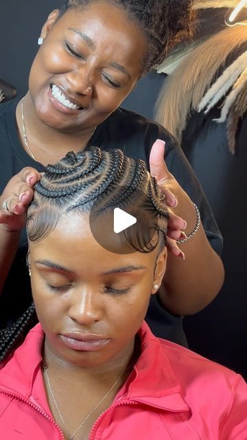 Houston Stitch Braids on Instagram: "SIGNATURE 🩷🩷🩷  Signature for the GUNNA concert @gunna ☺️  MORE ON MY TIKTOK TTaystouch❤️   $110 stitch class JUNE 24 Link in bio🥳  #houstonhair #houstontxhairstylist #houstonhairstylist #atlhair #atlstitchbraids #houstonstitchbraids #ttaystouch #houstonknotlessbraids #stitchclasses #braidingclasses #onlinestitchclass #1on1stitchclass" 5 Stitch Feed In Braids, Feed In Braids Styles, Stitch Feed In Braids, Feed In Braids, Braids Styles, Stitch Braids, Feed In Braid, Girl Braids, Cornrows Braids