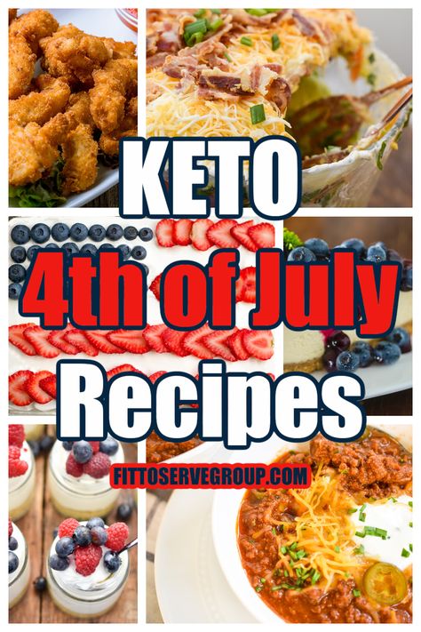 4th Of July Low Carb Food, Keto July 4th Desserts, Low Carb July 4th Food, 4th Of July Keto Food, Keto Fourth Of July Recipes, Low Carb 4th Of July Food, Healthy 4th Of July Recipes, Keto July 4th Food, Healthy July 4th Recipes