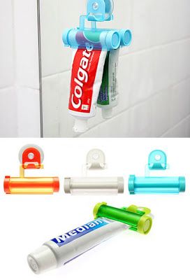 for your toothpaste Inventions Sympas, Bathroom Gadgets, Toothpaste Holder, Kerala House Design, Take My Money, In Bathroom, Gadgets And Gizmos, Technology Gadgets, Cool Inventions