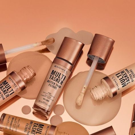 Rimmel London💄 on Instagram: "✨ Meet Better Than Filters ✨ A multitasking marvel! Use as a radiant primer, luminous mixer, or a striking highlighter. Glow up your way! #BestSkinEver #Rimmel #RimmelLondon #LiveTheLondonLook" Bday List, London Look, Rimmel London, Winter Vibes, Rimmel, Glow Up?, Highlighter, Marvel, London