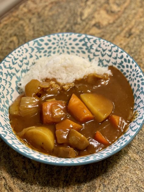 Japanese Curry Rice, Rice Plant, Japanese Curry, Curry Rice, Action Pose, Japanese Rice, Delicacy Food, Indian Curry, Yummy Comfort Food