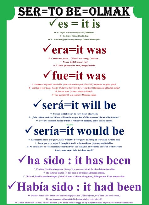 The verb “to be” in English & "ser" in Spanish are both very important verbs. They are used in many different situations. both irregular. They don’t have the same form or follow the same grammar rules as regular verbs. Ser And Estar, Spanish Ser, Useful Spanish Phrases, Spanish Words For Beginners, Verb To Be, Basic Spanish Words, Learning Spanish Vocabulary, Regular Verbs, Spanish Verbs