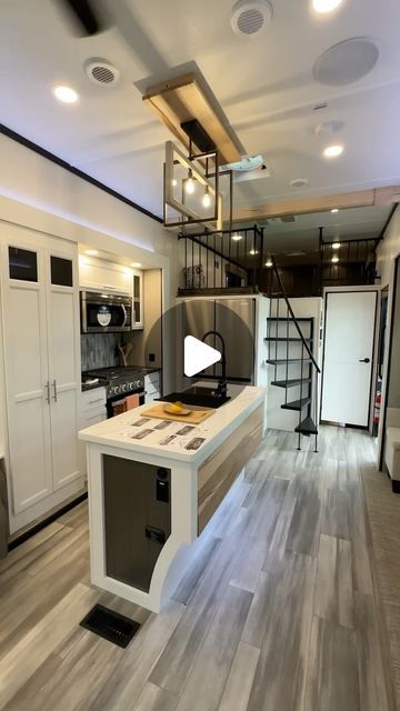 Camping World on Instagram: "this trailer’s giving luxury suites a run for their money   🚐 2024 Forest River Cedar Creek Cottage 40CBK 🏷️ starting at $22/day" Luxury Travel Trailers, Luxury Trailer Homes, Trailer Homes, Luxury Rv Living, Cool Rvs, Luxury Campers, Tiny House Luxury, Trailer Diy, Rv Garage