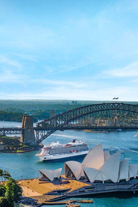 Sydney Train Aesthetic, Australia Cruise, Sydney Aquarium Australia, Viking Ocean Cruise, Sydney Australia Opera House, Art Viking, Sydney Opera House And Harbour Bridge, Sydney Travel, Visit Sydney