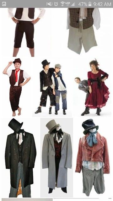 Dickensian Costume, Ebenezer Scrooge Costume, A Christmas Carol Props, Oliver Twist Costume, A Christmas Carol Scrooge Costume, Oliver The Musical Costumes, Christmas Carol Costumes, Oliver Costumes, Oliver Musical Costumes