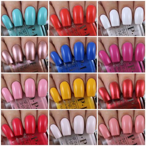 OPI Lisbon Collection - Swatches & Review by Olivia Jade Nails Opi Infinite Shine Swatches, Opi Gel Nail Polish, Best Nail Polish Brands, Opi Nail Polish Colors, Jade Nails, Opi Colors, Opi Gel Nails, Green Nail Polish, Opi Nail Polish