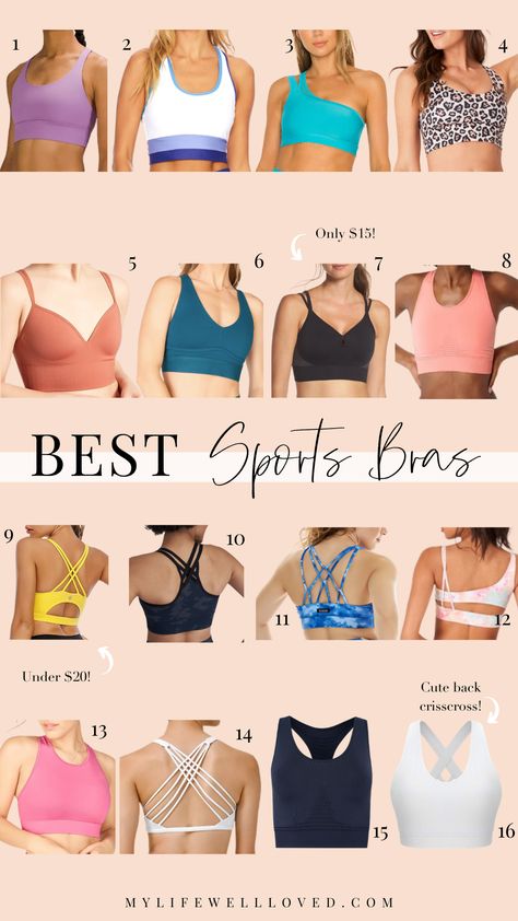 best sports bras on Amazon Amazon Sports Bras, Sports Bras Outfits, Sports Mom Bag, Busy Mom Outfits, Amazon Bras, Workout Outfits Winter, Stylish Mom Outfits, Mom Style Inspiration, Mom Outfits Fall