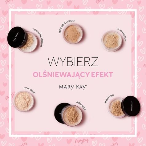 Mary Kay Polska on Instagram: "Może występować w drużynie z podkładem i korektorem, ale potrafi też samodzielnie wywołać naturalnie piękny efekt.😍 Czas poznać Jedwabisty Puder Wygładzający! Ten naturalny look składa się z niezwykle łatwej aplikacji i spektakularnego wygładzenia. Dopiero wszedł na naszą scenę, ale podbija serca naszych klientek od pierwszego użycia! #marykaypolska #cosmetics #kosmetyki #nowość #makeup #makijaż" Kosmetyki Mary Kay, May 5, Mary Kay, On Instagram