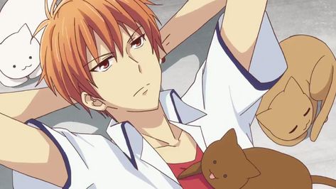 Fruits Basket Kyo, Kyo Sohma, Anime Wall Prints !!, Fruits Basket Anime, Anime Head, Star Comics, Pandora Hearts, Anime Nerd, Fruits Basket