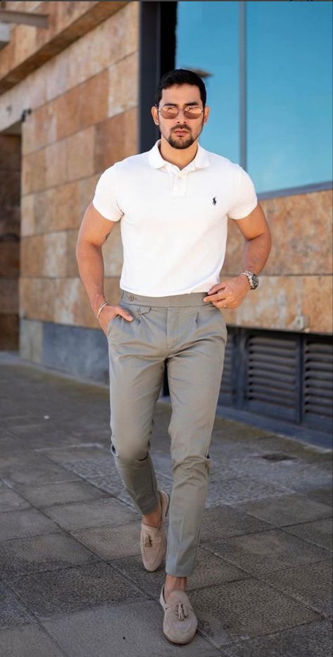 Church Outfit Men, Polo Outfit Men, Church Outfit Casual, Polo Outfit, Guys Clothing Styles, T Shorts, Mens Pants Fashion, Church Outfits, Tshirt Outfits