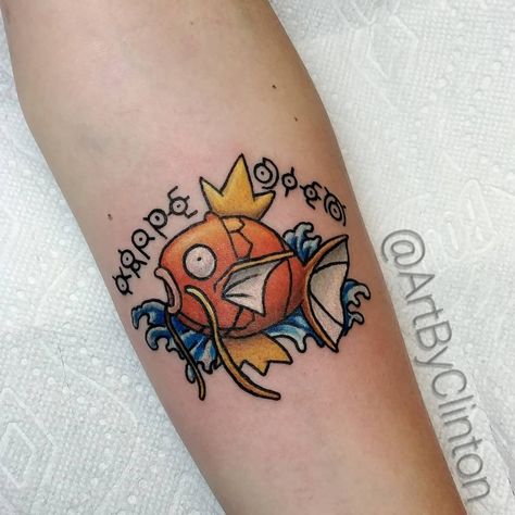 Pokemon Tattoo, Interesting Design, Pokemon Games, Tattoo You, A Tattoo, Pokemon Art, Tattoo Artist, Arm Tattoo, Maple Leaf Tattoo