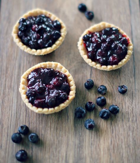 Saskatoon Lemon Tarts - Powered by @ultimaterecipe Saskatoon Tarts, Saskatoon Berry Recipe, Saskatoon Berry Pie, Dessert Gf, Lemon Tart Recipe, Saskatoon Berry, Lemon Tarts, Ice Cream Pie, Cookie Ice Cream