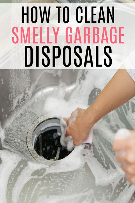 Cleaning A Garbage Disposal, How To Clean A Stinky Garbage Disposal, How To Clean Disposal, Stinky Garbage Disposal Cleaning, How To Get Rid Of Garbage Disposal Odor, How To Clean Garbage Disposal Smell, Clean Garbage Disposal Baking Soda, Smelly Garbage Disposal Cleaning, How To Clean A Garbage Disposal