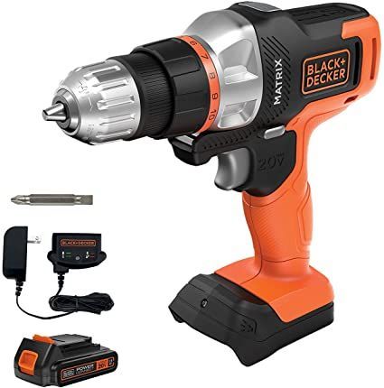 Screw Drivers, Drill Set, Power Unit, Impact Driver, Drill Driver, Diy Repair, Cordless Drill, Wrench Set, Black & Decker