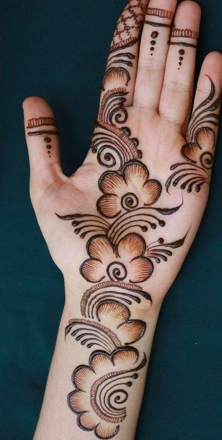 Henna designs Arabic Mehndi Designs Latest Front Hand, Trendy Arabic Mehendi Designs Front Hand, Front Hand Arabic Mehndi Designs Latest, Latest Simple Arabic Mehndi Designs Front Hand, Mehandi Desain, Mehndi Designs For Front Hand Simple, Mehndi Designs Arabic Front Hand, Frant Mehandi Designs Simple, Front Mehendi Designs Simple