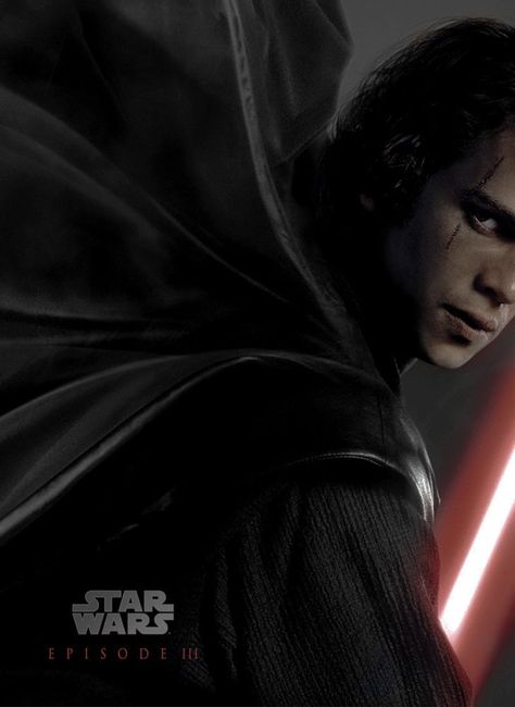 I will never get tired of this Revenge of the Sith poster. Anakin Skywalker Poster, Anakin Fallen Angel, Revenge Of The Sith Wallpaper, Anakin Poster, Revenge Of The Sith Poster, Anakin Wallpaper, Darth Vader Anakin Skywalker, Anakin Skywalker Hayden Christensen, Darth Vader Anakin